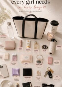 structered tote bag