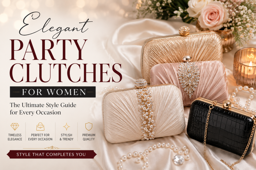 elegant party clutches for women
