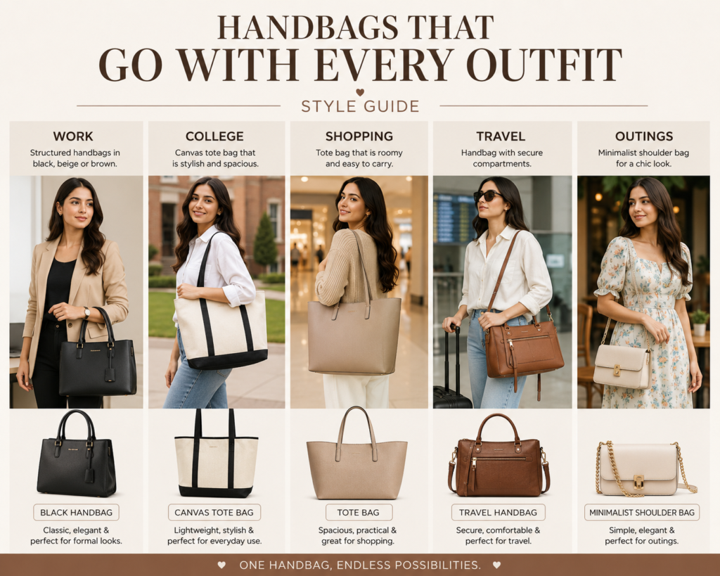 Handbag that goes with every outfit best trending