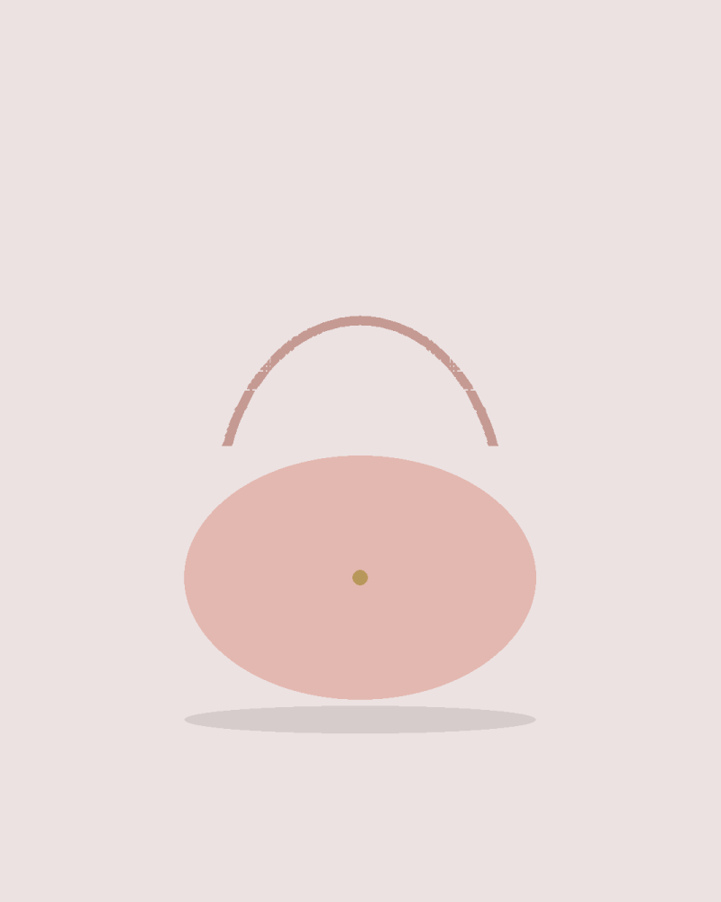 Crescent Shoulder Bag handbag, angle view (placeholder image)
