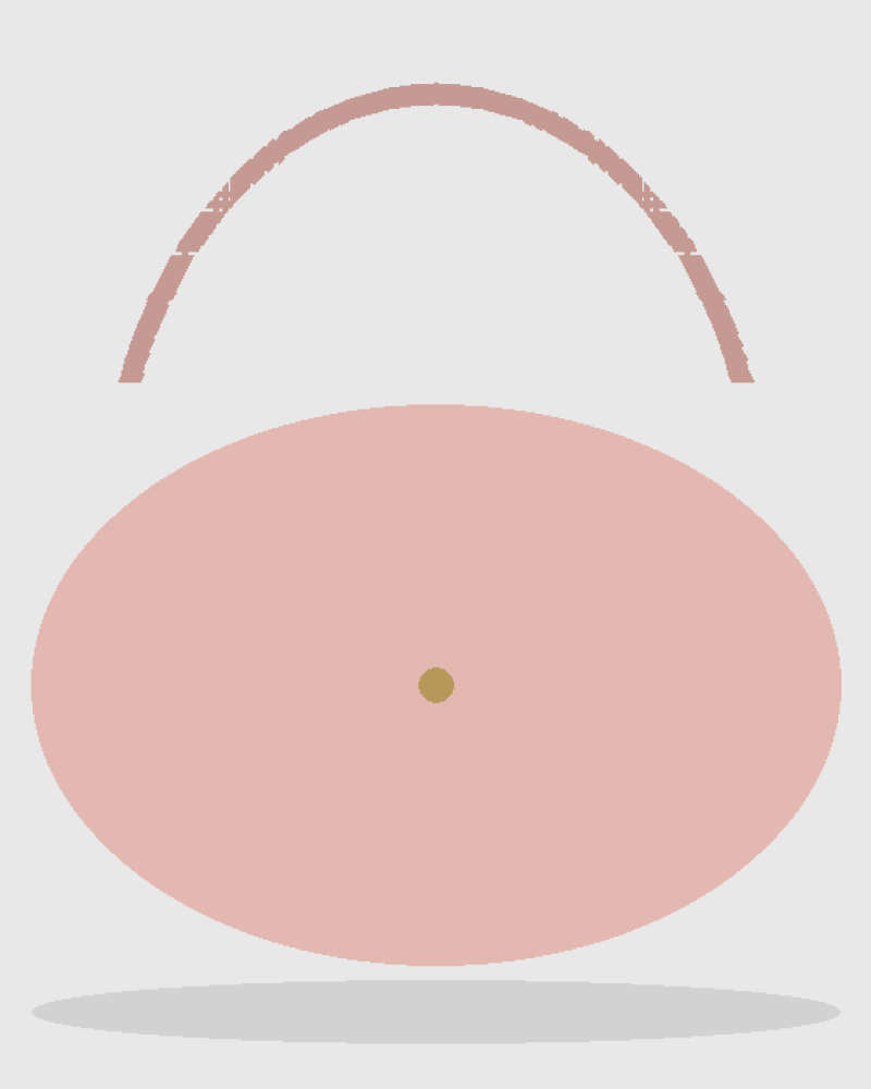 Crescent Shoulder Bag handbag, detail view (placeholder image)