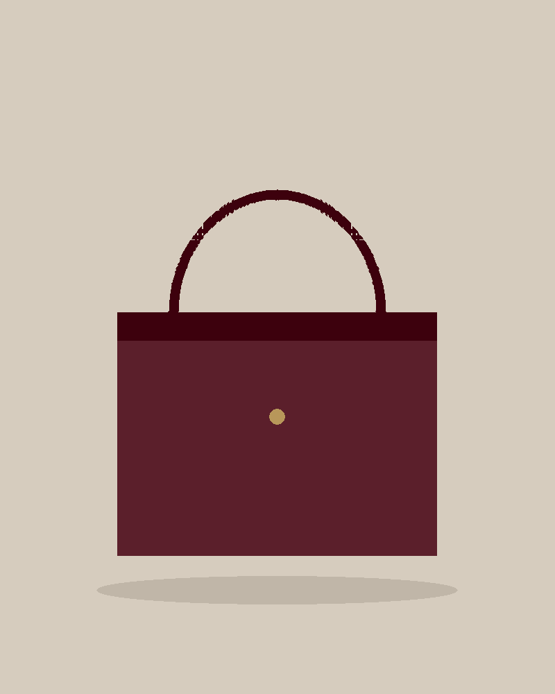 Heritage Top Handle handbag, side view (placeholder image)