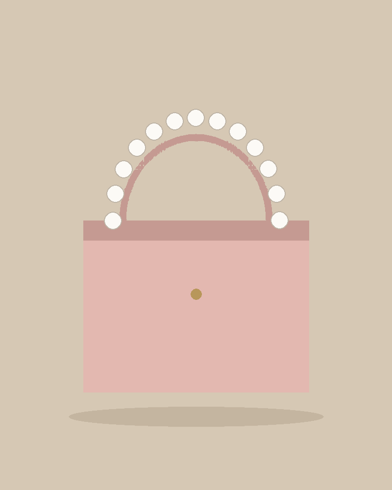 Pearl Handle Satchel handbag (placeholder image)