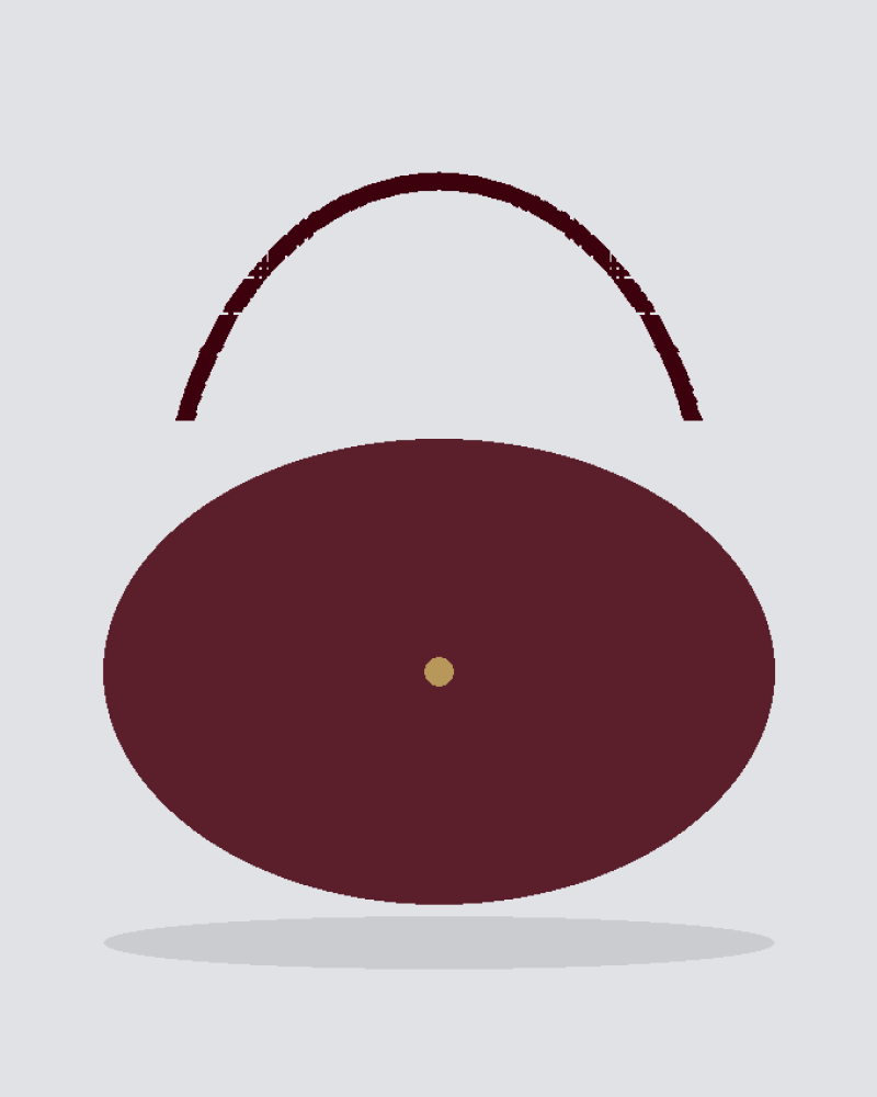 Slouch Shoulder Bag handbag, close view (placeholder image)