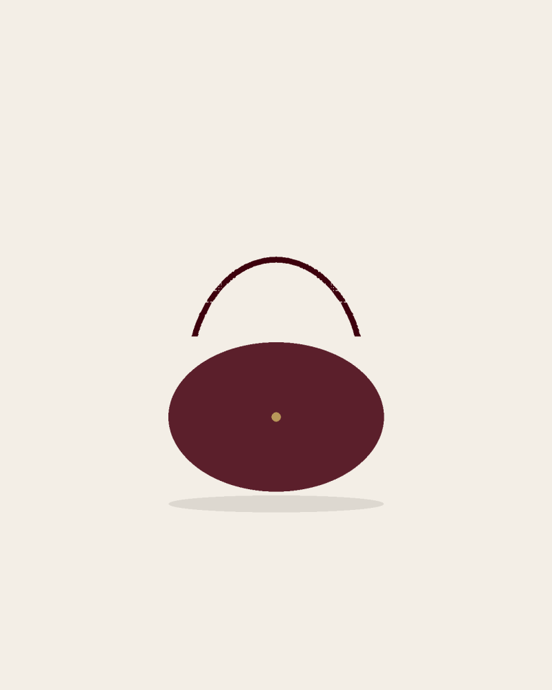 Slouch Shoulder Bag handbag, studio view (placeholder image)