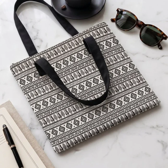 The Canvas Print Tote handbag by Zhenova