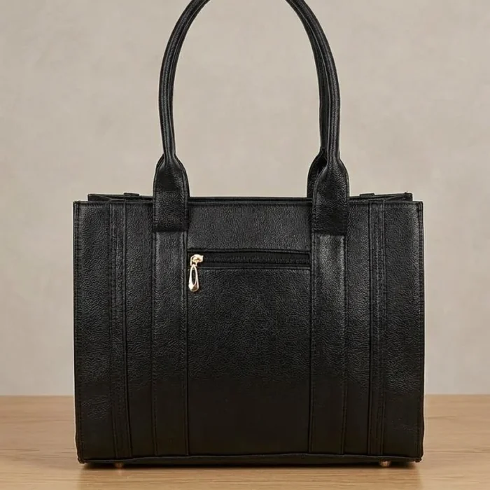 The Striped Tote handbag by Zhenova