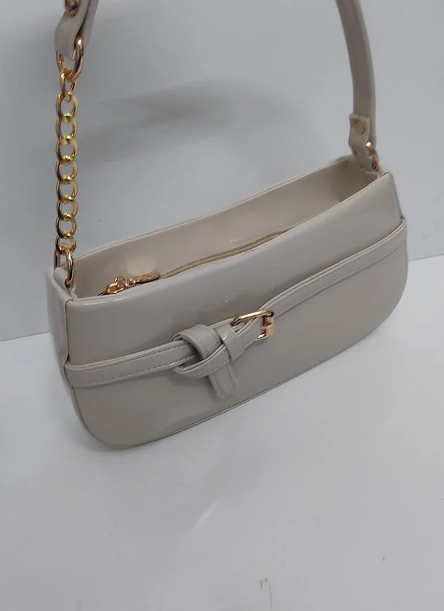 The Patent Buckle Bag - Two compartments, top view