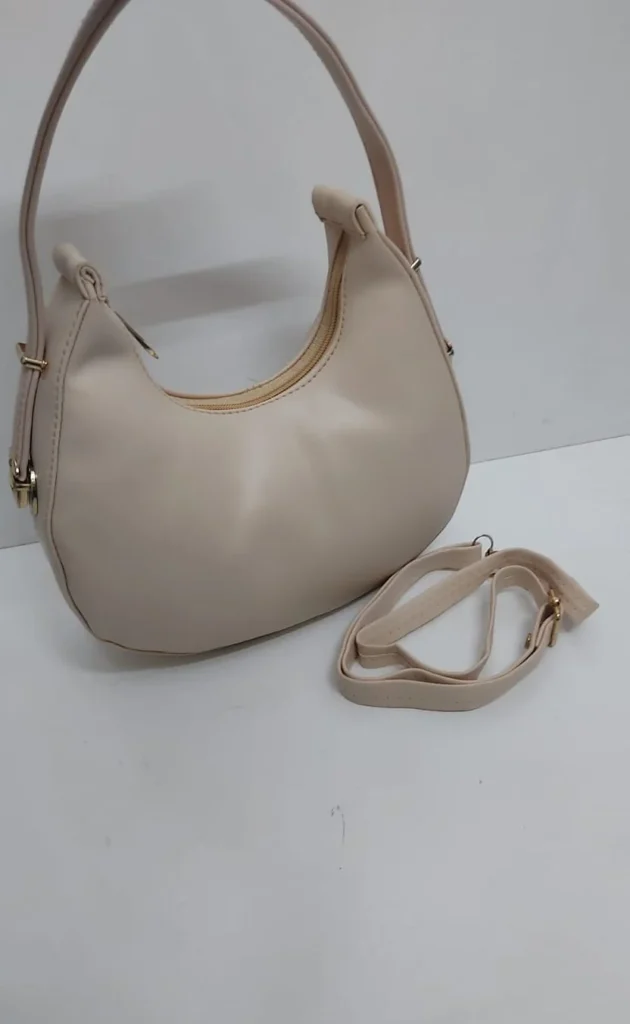 The Cream Moon Hobo handbag by Zhenova