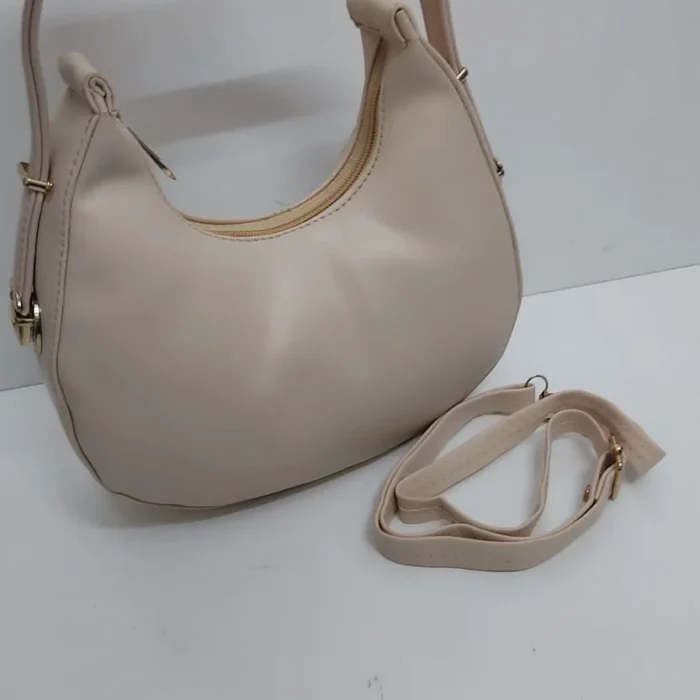 The Cream Moon Hobo handbag by Zhenova