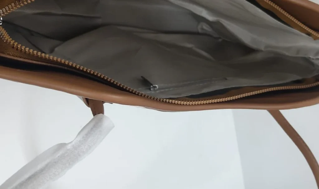 The Woven Charm Tote - Spacious inside